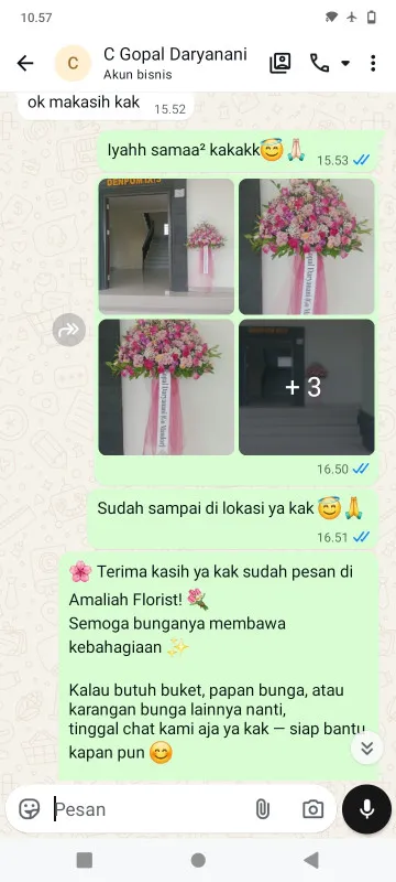 Pengiriman Karangan Bunga Rembang