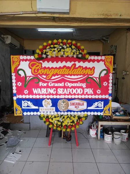 Papan Bunga Ucapan Selamat Rembang