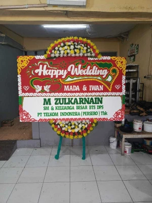 Papan Bunga di Rembang